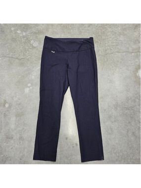 Peck & Peck Navy Straight Leg Pants Size 14